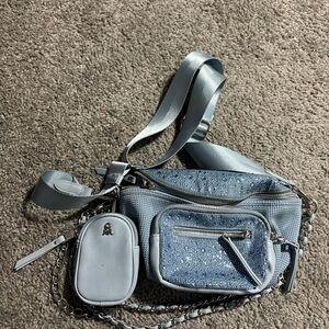 Steve Madden Light Blue Crossbody Bag Set